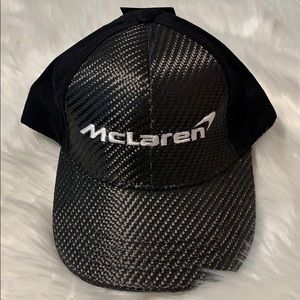 NWT!! McLaren Hat! Carbon fiber look!